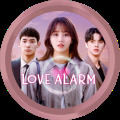 When you turn on the application, your heart will ring #LoveAlarm